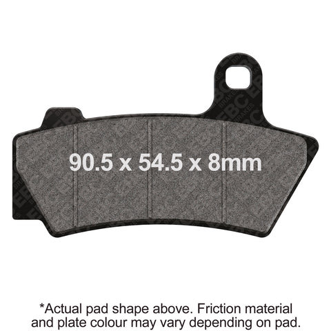 EBC - EBC Double-H Sintered Sportbike Pad Set (FA748HH)