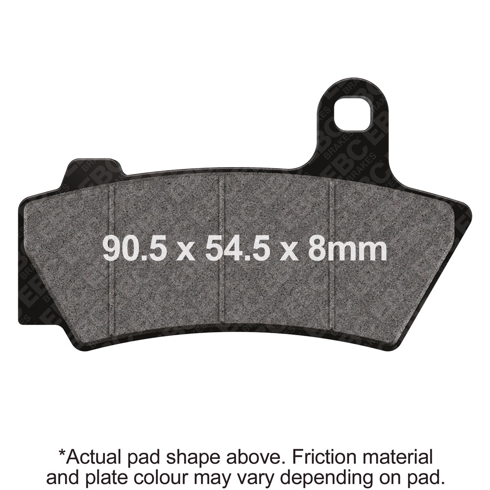 EBC - EBC Double-H Sintered Sportbike Pad Set (FA749HH)