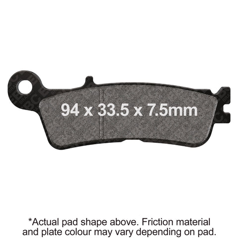 EBC - R Series Heavy Duty Sintered Brake Pads (FA755R)