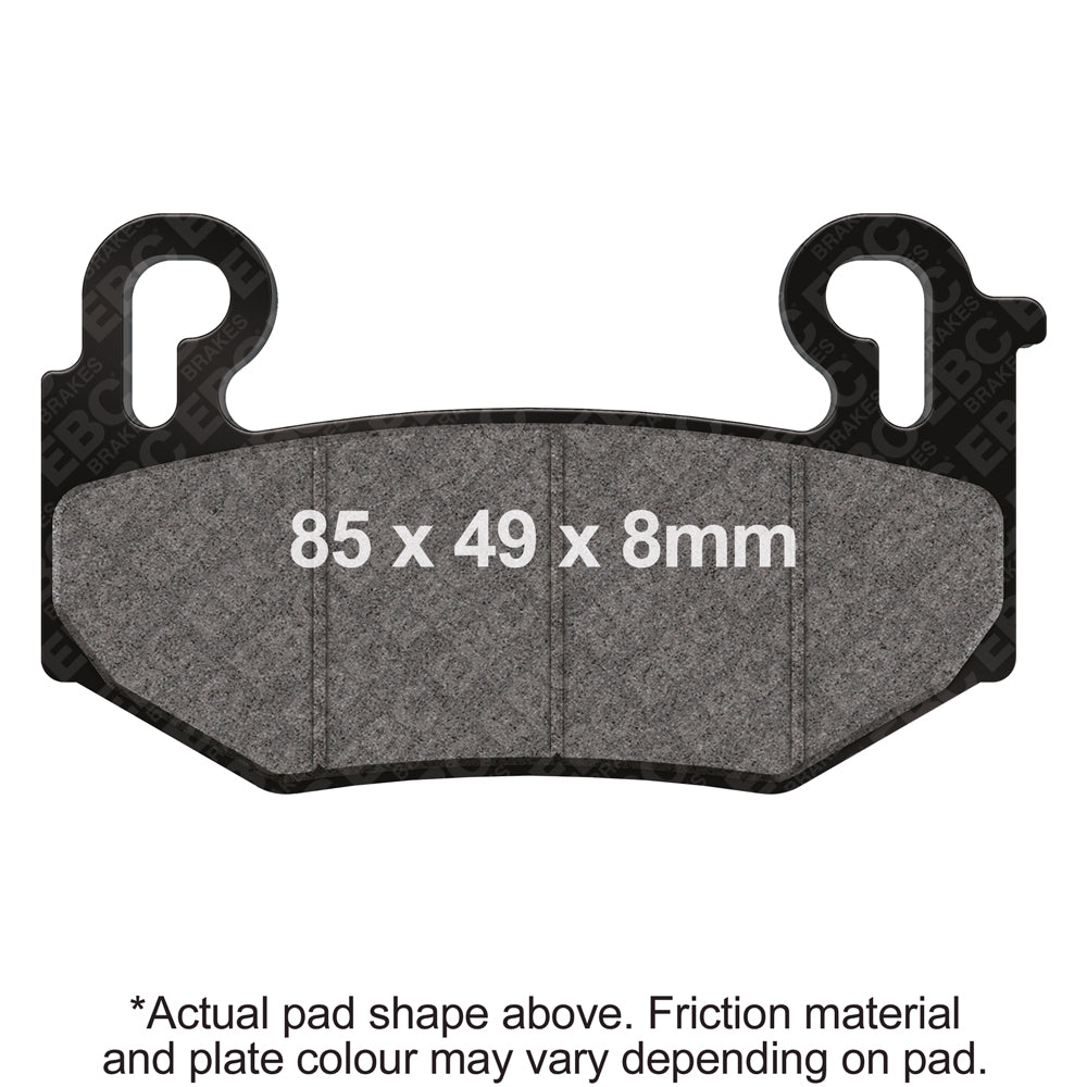 EBC - USA Made Double-H Series Sintered Brake Pads (FA779HH)