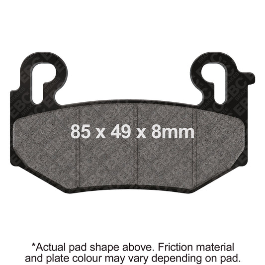 EBC - USA Made Double-H Series Sintered Brake Pads (FA779HH)