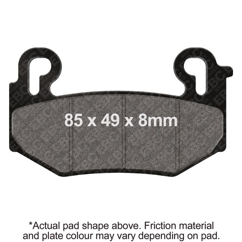 EBC - USA Made Double-H Series Sintered Brake Pads (FA779HH)