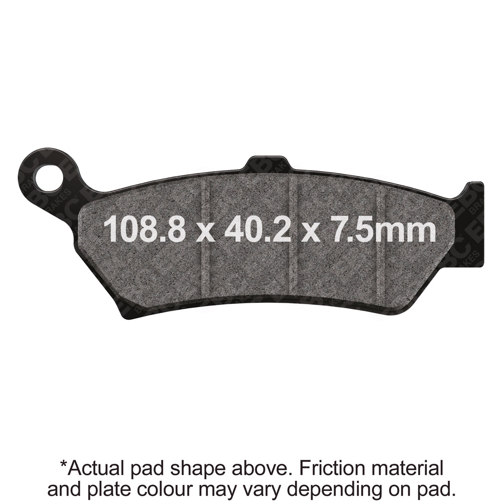 EBC - USA Made Double-H Series Sintered Brake Pads (FA781HH)