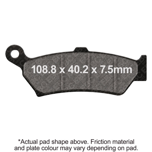 EBC - USA Made Double-H Series Sintered Brake Pads (FA781HH)
