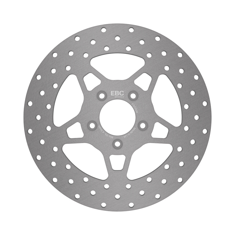 EBC - EBC Polished Stainless Custom Solid Disc For HD (FSD008)