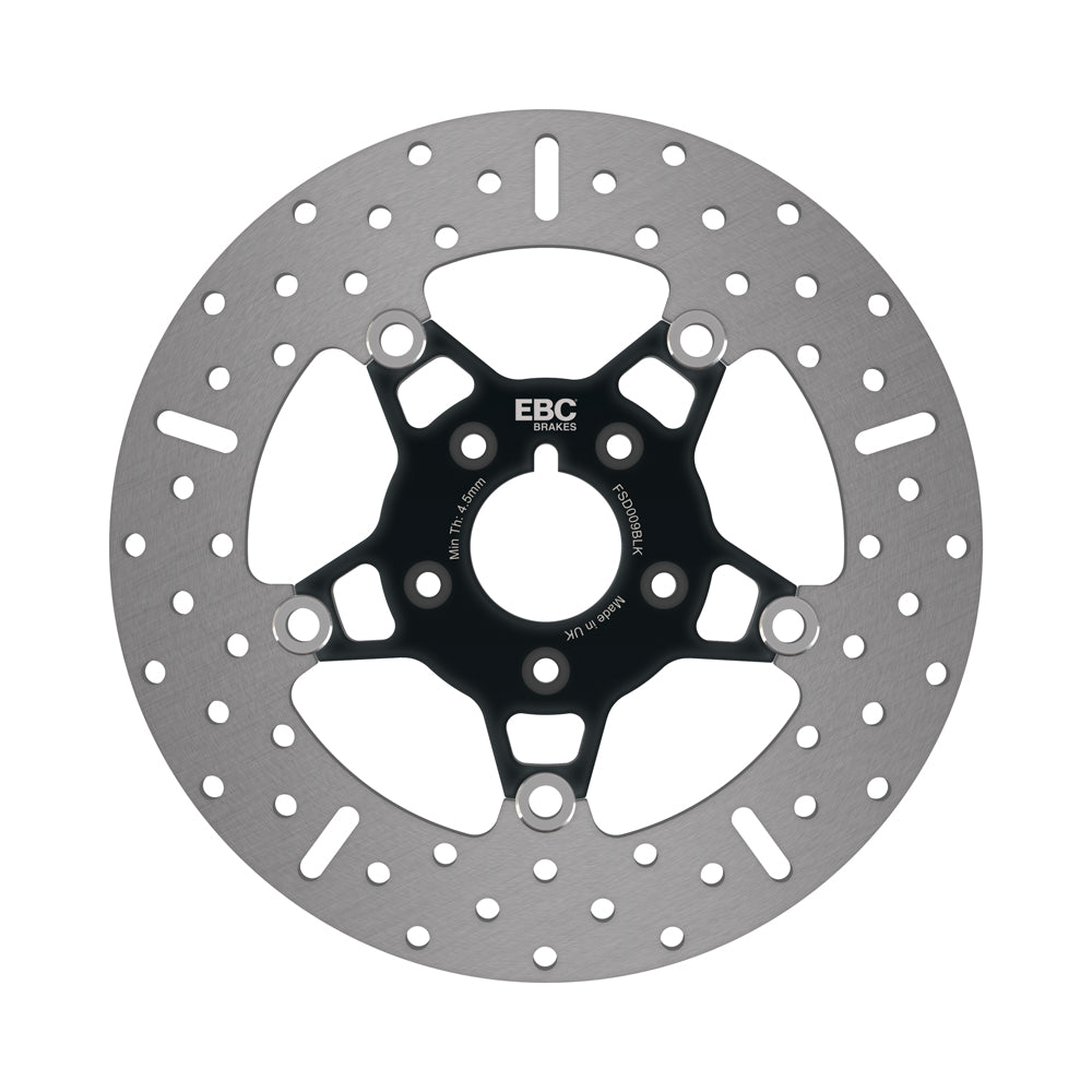EBC - EBC Black Chrome Centred Stainless Floating Disc For HD (FSD009BLK)