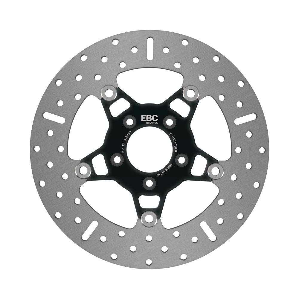 EBC - EBC Black Chrome Centred Stainless Floating Disc For HD (FSD010BLK)