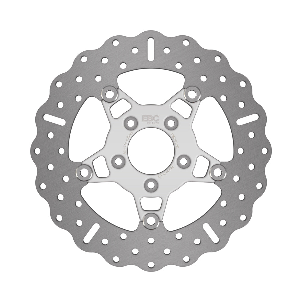 EBC - EBC Polished Stainless Contour Floating Disc For HD (FSD012C)