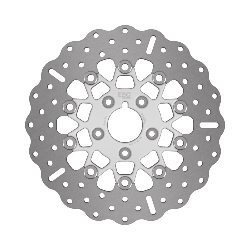 EBC - EBC Polished Stainless Floating Disc For HD (FSD026C)