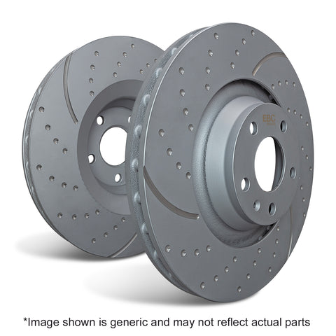 EBC Brakes Pad and Disc Kit (PD13KF335)