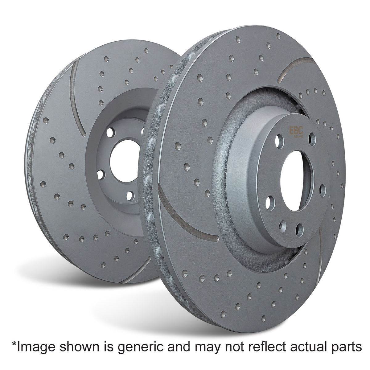 EBC GD Series Slotted and Dimpled Sport Discs (Pair) (GD1488)