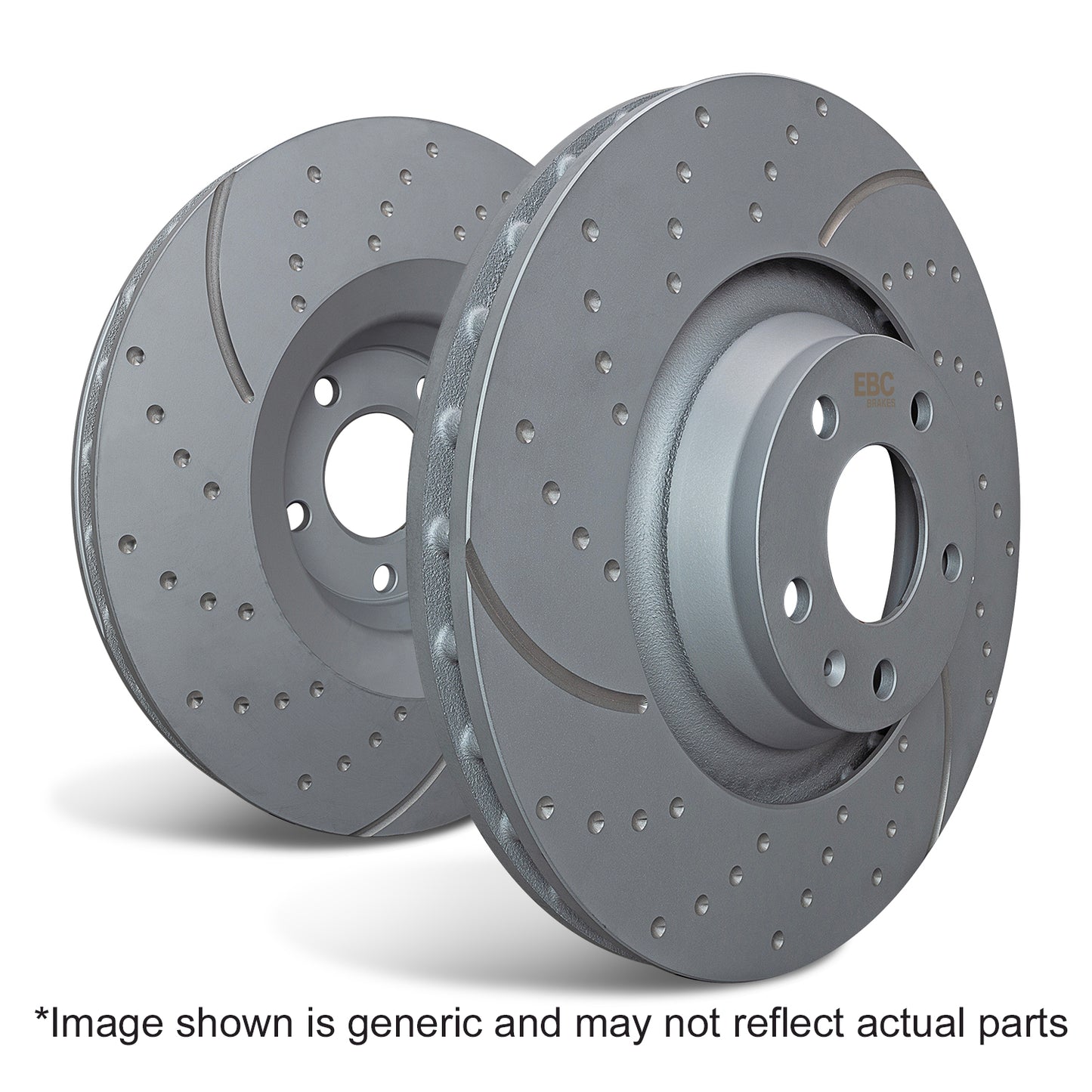 EBC Brakes Orangestuff Pad and GD Disc Kit (PD15KF504)