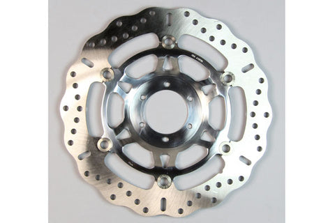 EBC - EBC Polished Hub Streetfighter Custom Brake Discs With Contoured Profile (MD1014CC)
