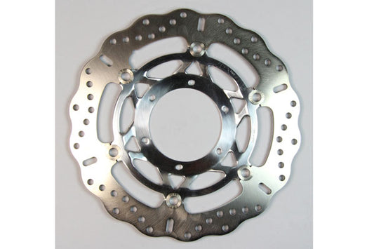 EBC - EBC Polished Hub Streetfighter Custom Brake Discs With Contoured Profile (MD1141CC)