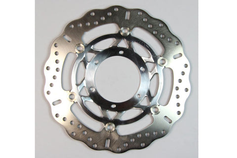EBC - EBC Polished Hub Streetfighter Custom Brake Discs With Contoured Profile (MD1141CC)