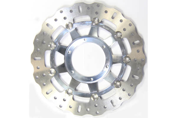 EBC - EBC Polished Hub Streetfighter Custom Brake Discs With Contoured Profile (MD1153CC)