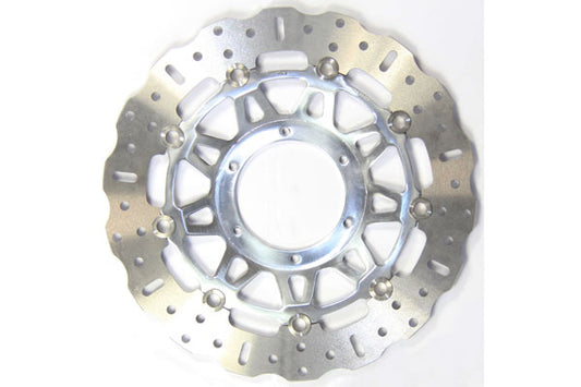 EBC - EBC Polished Hub Streetfighter Custom Brake Discs With Contoured Profile (MD1161CC)