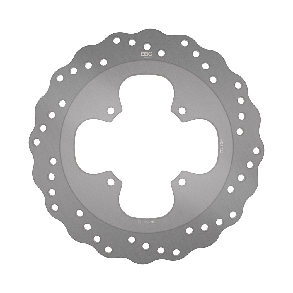 EBC - EBC Solid Rear Street Bike Disc With Contoured Profile (MD1165C)