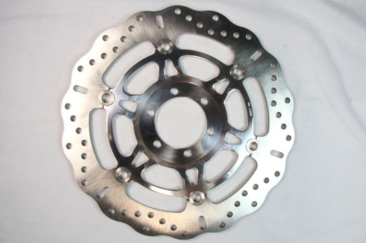 EBC - EBC Polished Hub Streetfighter Custom Brake Discs With Contoured Profile (MD2001CC)