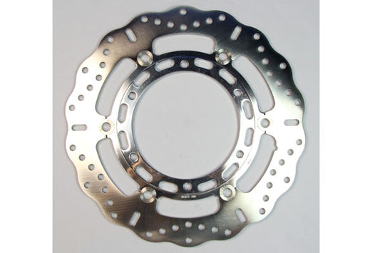 EBC - EBC Polished Hub Streetfighter Custom Brake Discs With Contoured Profile (MD2074CC)