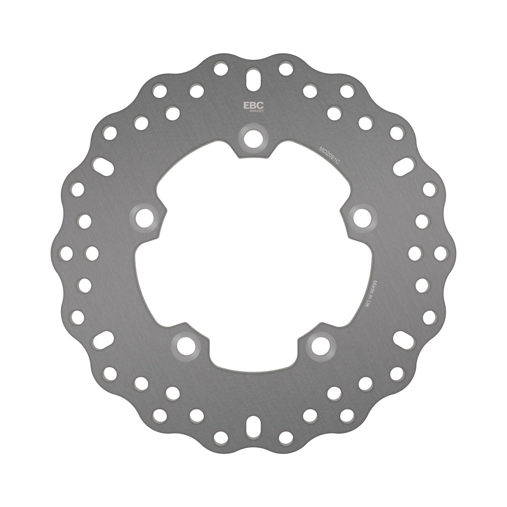 EBC - EBC Solid Rear Street Bike Disc With Contoured Profile (MD2091C)
