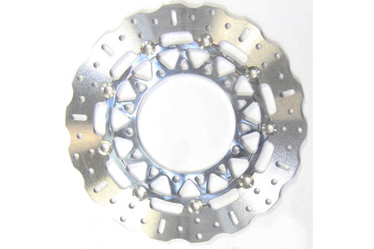 EBC - EBC Polished Hub Streetfighter Custom Brake Discs With Contoured Profile (MD2094CC)