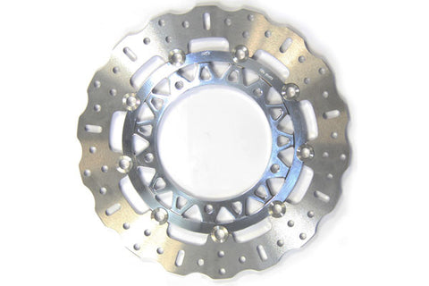 EBC - EBC Polished Hub Streetfighter Custom Brake Discs With Contoured Profile (MD2095CC)
