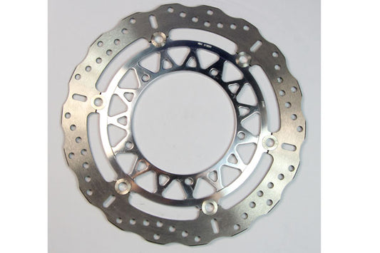 EBC - EBC Polished Hub Streetfighter Custom Brake Discs With Contoured Profile (MD2102CC)