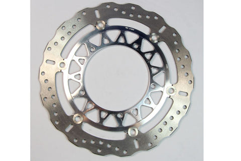 EBC - EBC Polished Hub Streetfighter Custom Brake Discs With Contoured Profile (MD2102CC)