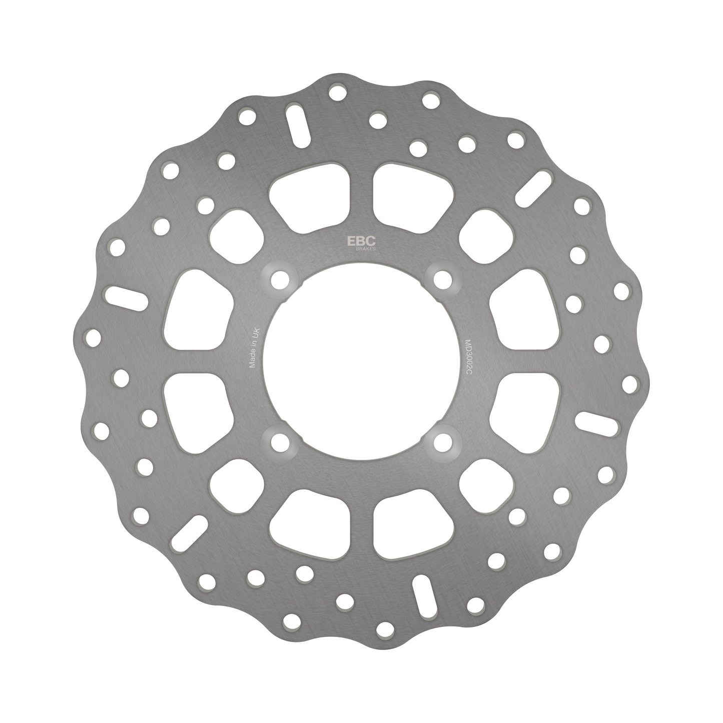 EBC - EBC Solid Rear Street Bike Disc With Contoured Profile (MD3002C)