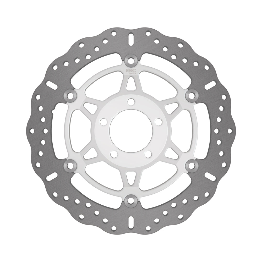 EBC - EBC Polished Hub Streetfighter Custom Brake Discs With Contoured Profile (MD3006CC)