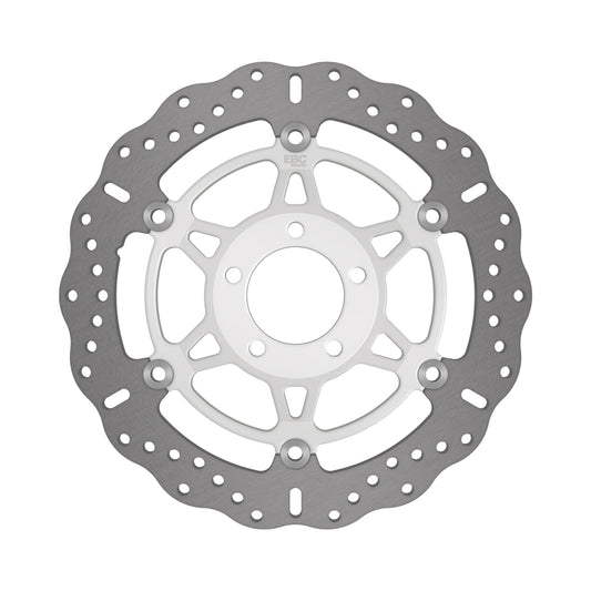 EBC - EBC Polished Hub Streetfighter Custom Brake Discs With Contoured Profile (MD3006CC)