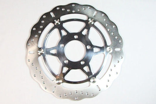 EBC - EBC Polished Hub Streetfighter Custom Brake Discs With Contoured Profile (MD3058CC)