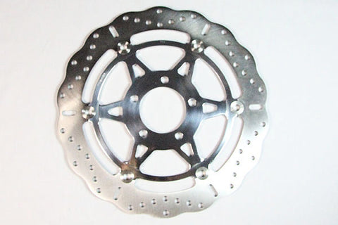 EBC - EBC Polished Hub Streetfighter Custom Brake Discs With Contoured Profile (MD3058CC)