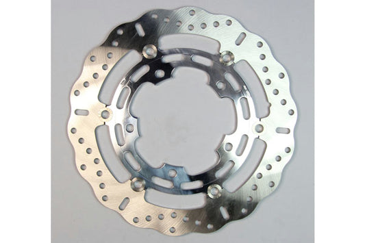 EBC - EBC Polished Hub Streetfighter Custom Brake Discs With Contoured Profile (MD3098CC)