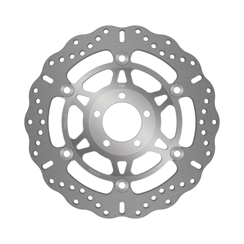 EBC - EBC Polished Hub Streetfighter Custom Brake Discs With Contoured Profile (MD4008CC)
