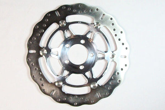 EBC - EBC Polished Hub Streetfighter Custom Brake Discs With Contoured Profile (MD4012CC)