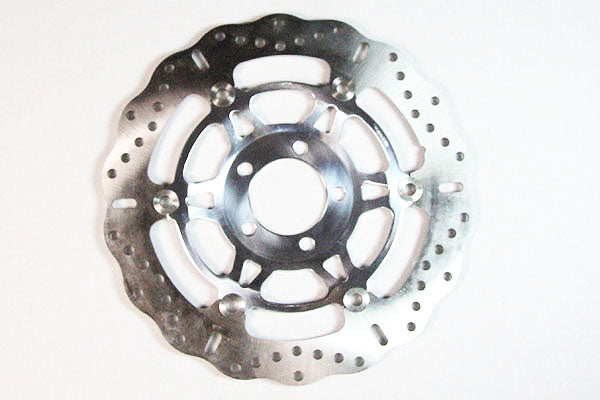 EBC - EBC Polished Hub Streetfighter Custom Brake Discs With Contoured Profile (MD4136CC)