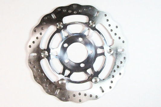 EBC - EBC Polished Hub Streetfighter Custom Brake Discs With Contoured Profile (MD4136CC)