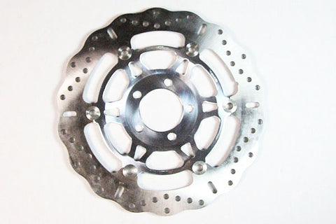 EBC - EBC Polished Hub Streetfighter Custom Brake Discs With Contoured Profile (MD4136CC)