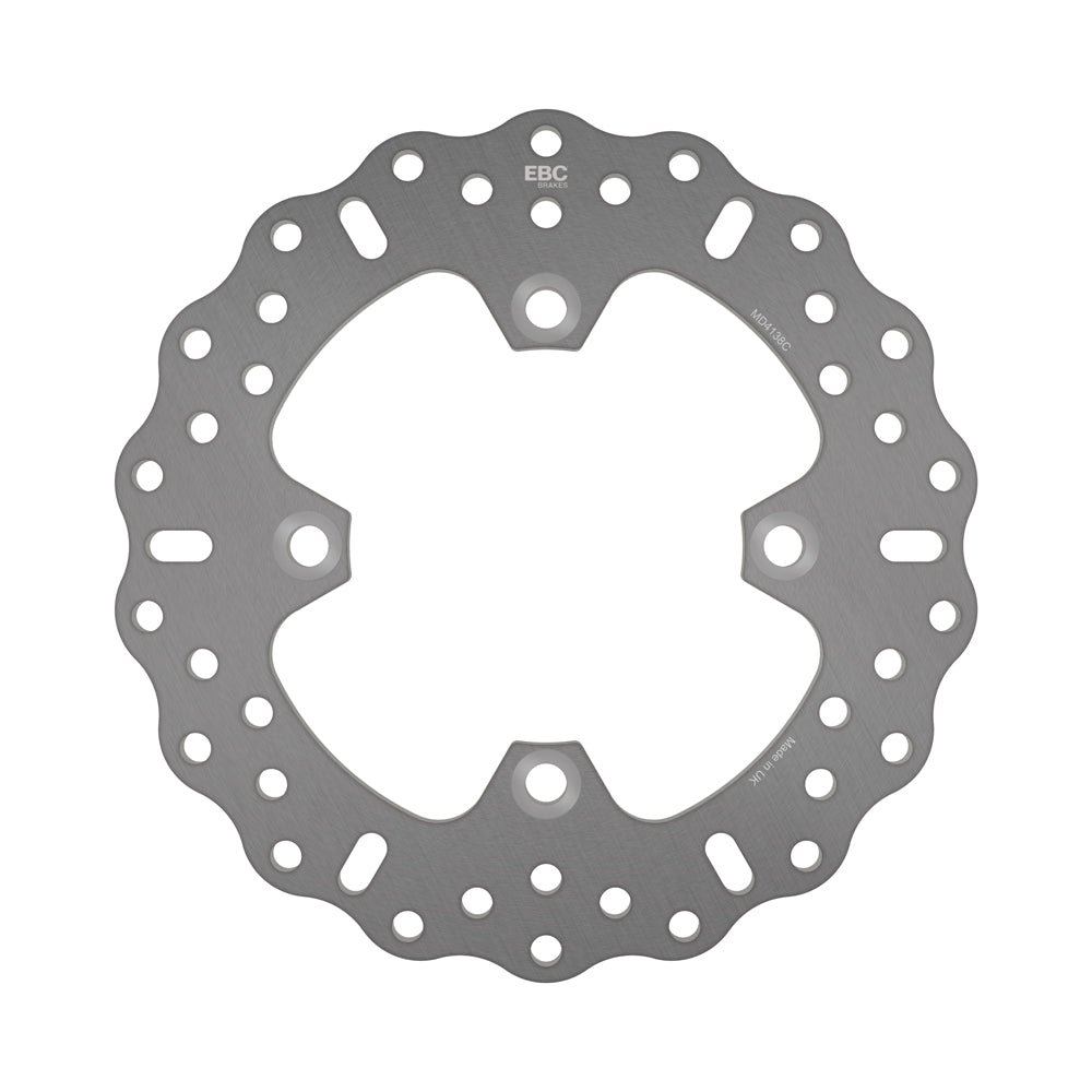 EBC - EBC Solid Rear Street Bike Disc With Contoured Profile (MD4138C)