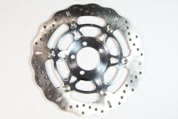 EBC - EBC Polished Hub Streetfighter Custom Brake Discs With Contoured Profile (MD4141CC)