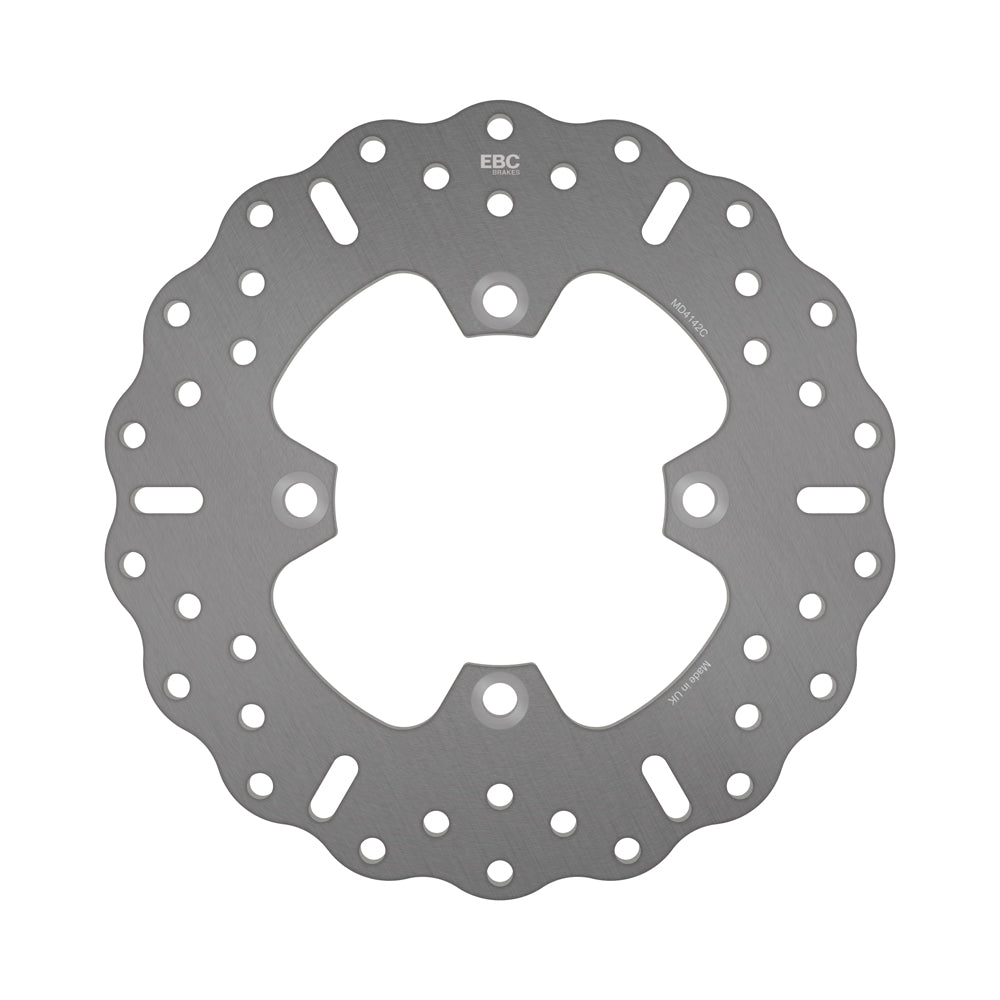 EBC - EBC Solid Rear Street Bike Disc With Contoured Profile (MD4142C)