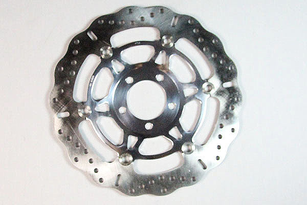 EBC - EBC Polished Hub Streetfighter Custom Brake Discs With Contoured Profile (MD4153CC)