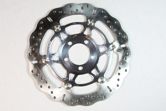 EBC - EBC Polished Hub Streetfighter Custom Brake Discs With Contoured Profile (MD4153CC)