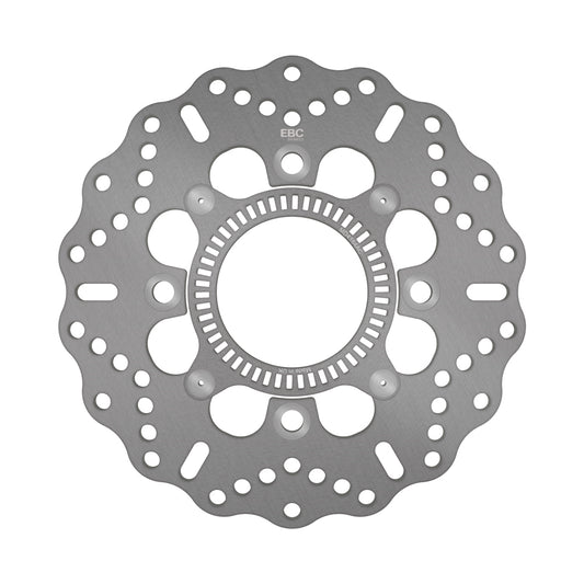 EBC - EBC Solid Rear Disc With Contoured Profile / ABS Ring Fitted (MD4164AC)