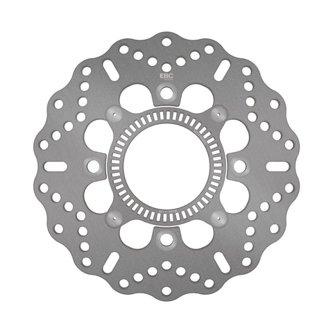 EBC - EBC Solid Rear Disc With Contoured Profile / ABS Ring Fitted (MD4164AC)