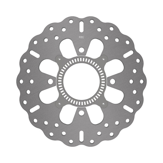 EBC - EBC Solid Rear Disc With Contoured Profile / ABS Ring Fitted (MD4178AC)