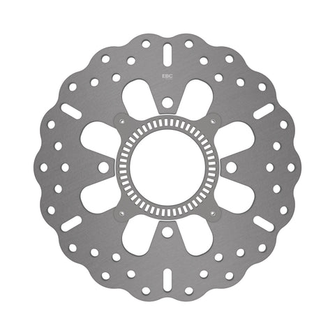 EBC - EBC Solid Rear Disc With Contoured Profile / ABS Ring Fitted (MD4178AC)