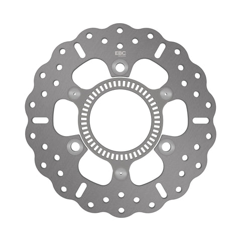 EBC - EBC Solid Rear Disc With Contoured Profile / ABS Ring Fitted (MD4179AC)